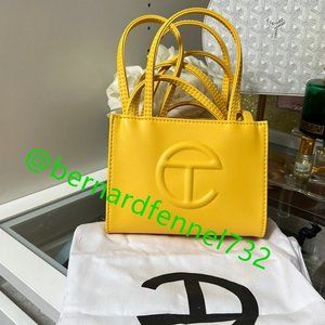 Brand New Yellow Small Telfar 💖